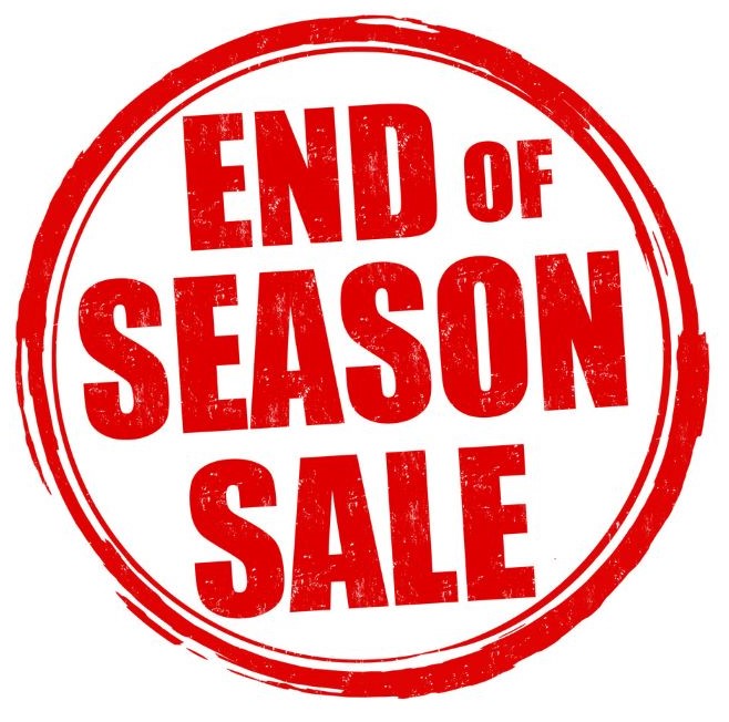 End of Season Sale